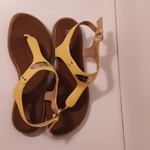 Michael Kors Yellow Sandals size 9m